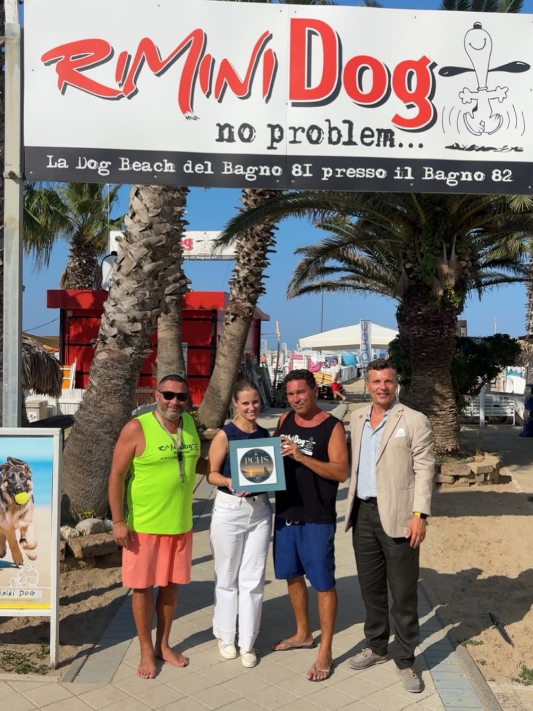 Rimini Dog Bagno 81 riceve il riconoscimento PCHS Summer Excellence 2026